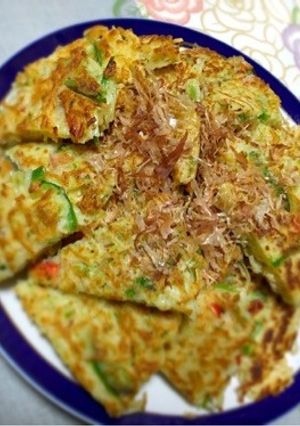 そうめんのお好み焼き-レシピのメイン写真