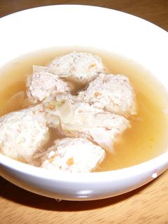 鶏団子スープ-レシピのメイン写真