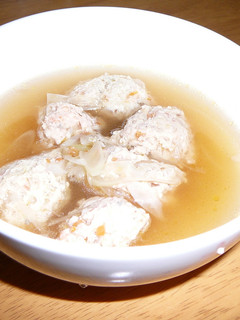 鶏団子スープ-レシピのメイン写真