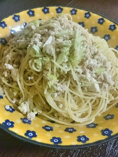 豆腐とシーチキンの和風パスタ-レシピのメイン写真