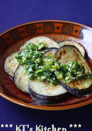 なすの香味ねぎだれ-レシピのメイン写真
