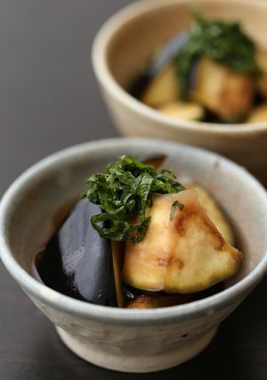 天然だしパックで作る水茄子と大葉の浅漬け-レシピのメイン写真