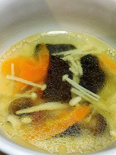 生きくらげとキノコのスープ-レシピのメイン写真