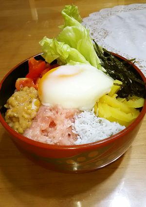 彩り丼-レシピのメイン写真