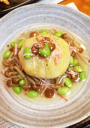 じゃがいも団子のあんかけ-レシピのメイン写真