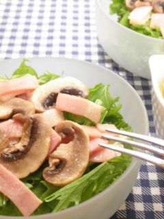 水菜のフレンチサラダ-レシピのメイン写真