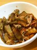 茄子と舞茸のニンニク醤油煮