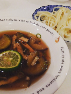 すだち香るつけ麺-レシピのメイン写真