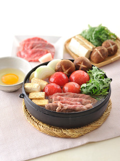 新選野菜®トマトのすき焼き-レシピのメイン写真