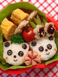 パンダちゃんおにぎり-レシピのメイン写真
