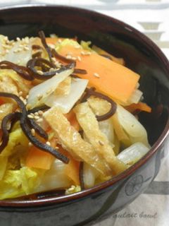 白菜と塩昆布のお浸し-レシピのメイン写真