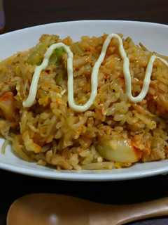 簡単美味しいキムチチャーハン-レシピのメイン写真