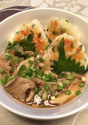 はんぺんの簡単きのこあんかけ-レシピのメイン写真