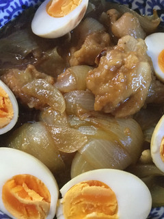 私の「鳥モモ肉とタマネギのトロトロ煮」-レシピのメイン写真
