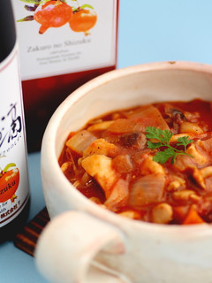 ザクロのトマト煮-レシピのメイン写真