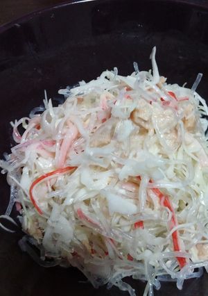プチプチ海藻麺のサラダ-レシピのメイン写真