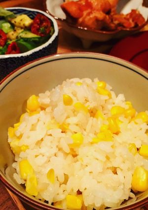 とうもろこしご飯-レシピのメイン写真