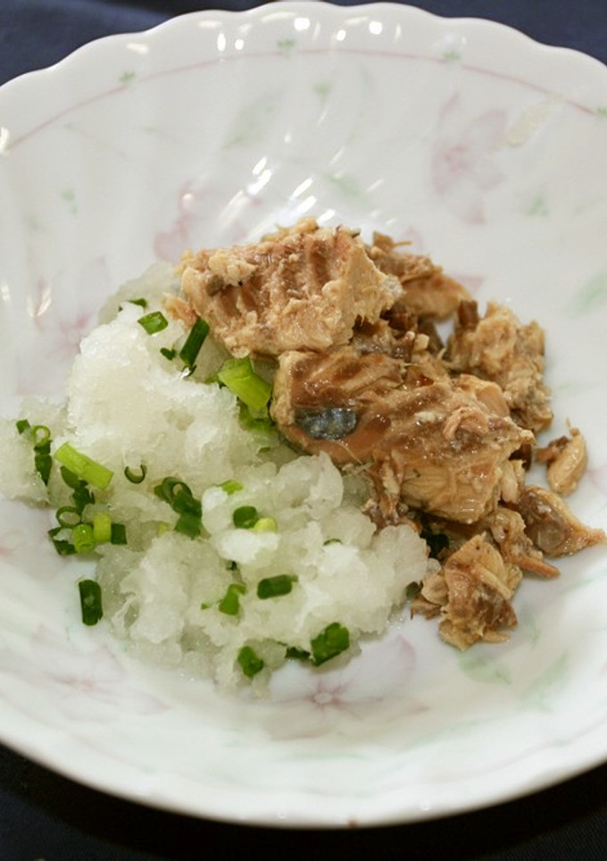 さば缶のおろし和え-レシピのメイン写真