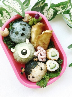 【キャラ弁♥】モンスターズ・インク弁当-レシピのメイン写真