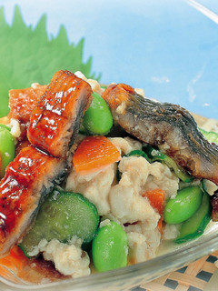 うなぎと豆腐の夏バテ予防サラダ-レシピのメイン写真