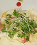 豆腐とサラダフレークのトロトロ煮込み