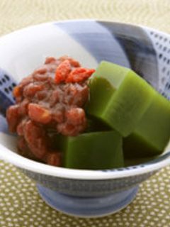 抹茶寒天-レシピのメイン写真