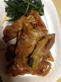かぼちゃの豚肉巻き-レシピのメイン写真