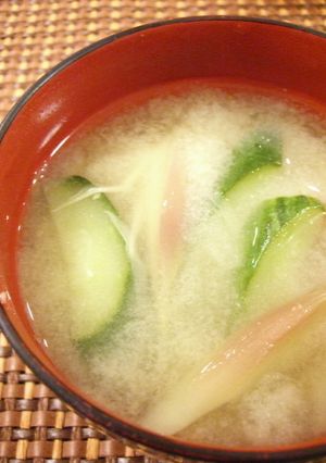 ☆母の味〜夏の味噌汁☆-レシピのメイン写真