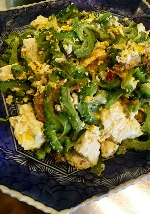 味付け塩だけ！　ゴーヤチャンプル-レシピのメイン写真