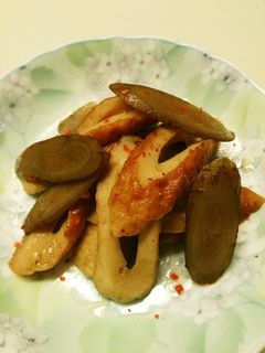 ちくわとごぼうの炒め煮-レシピのメイン写真