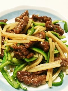 青椒肉絲(チンジャオロースー)-レシピのメイン写真