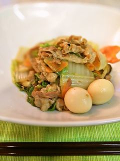 八宝菜風!豚バラと白菜の炒め物-レシピのメイン写真