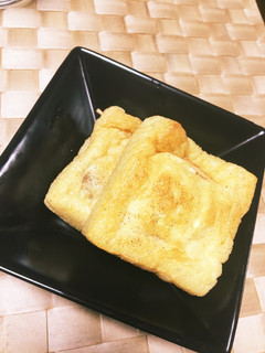 油揚げで簡単納豆大葉チーズ揚げ★-レシピのメイン写真