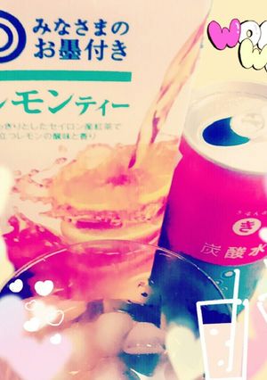 シュワシュワ☆レモンティーソーダ-レシピのメイン写真