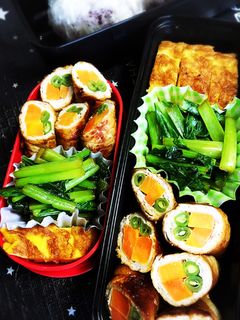 野球部弁当(o^^o)次男編8+母弁-レシピのメイン写真