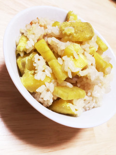 麺つゆで★さつまいもごはん-レシピのメイン写真