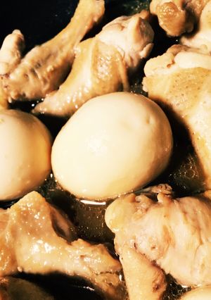 手羽元のにんにく醤油！さっぱり煮-レシピのメイン写真