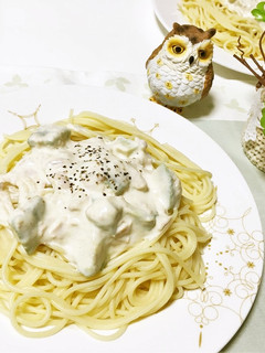 冷製アボカドのシーチキンマヨパスタ-レシピのメイン写真