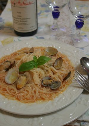 ボンゴレそーめん-レシピのメイン写真