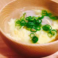 餃子のたねをリメイク 肉だんごスープ-レシピのメイン写真