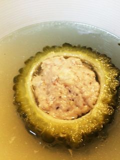ゴーヤの肉詰めスープ-レシピのメイン写真