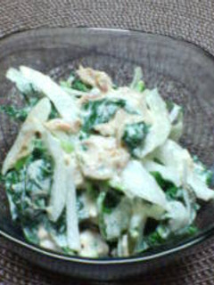 食べやすい♪モロヘイヤのツナあえ-レシピのメイン写真