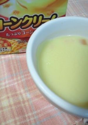 インスタントコーンスープのゼリー-レシピのメイン写真
