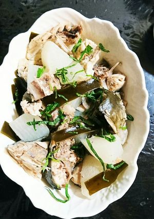 昆布味わいさっぱり夏向き塩ぶり大根-レシピのメイン写真