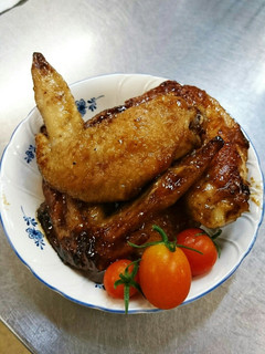 お酢でさっぱり手羽先の甘辛焼き♪-レシピのメイン写真