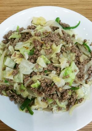 和風肉みそキャベツ☆冷蔵庫の野菜たちで-レシピのメイン写真