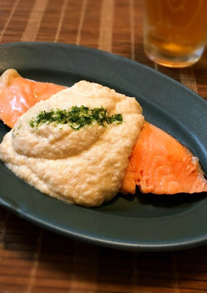 母の郷土料理☆鮭と酒粕ソース♡-レシピのメイン写真