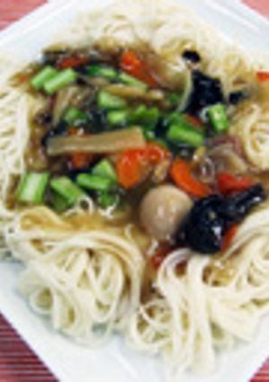 五目あんかけそうめんクルクル風-レシピのメイン写真