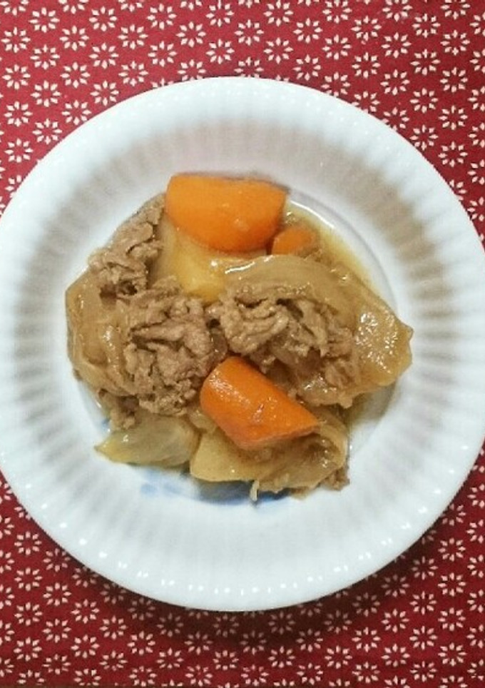 分量全部大さじ2♡簡単肉じゃが♡-レシピのメイン写真