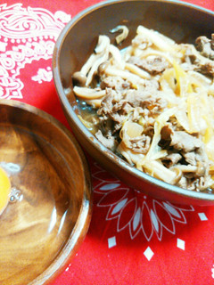 だししょうゆDEすき焼き風うどん☆-レシピのメイン写真